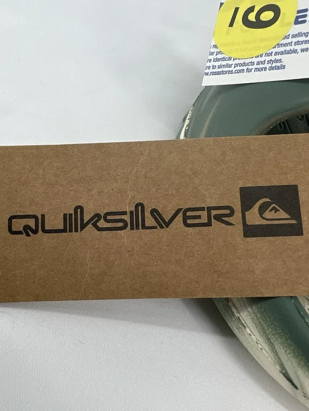 Quik Silver Bone/Senaca Men's Slides Size 9